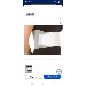 Procare Universal Rib Belt Male‎ 79-89050